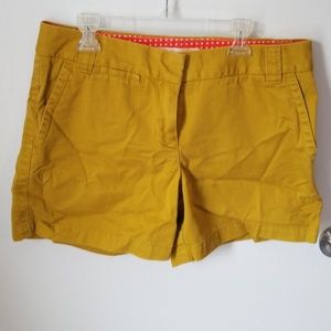 J. Crew classic twill chino shorts